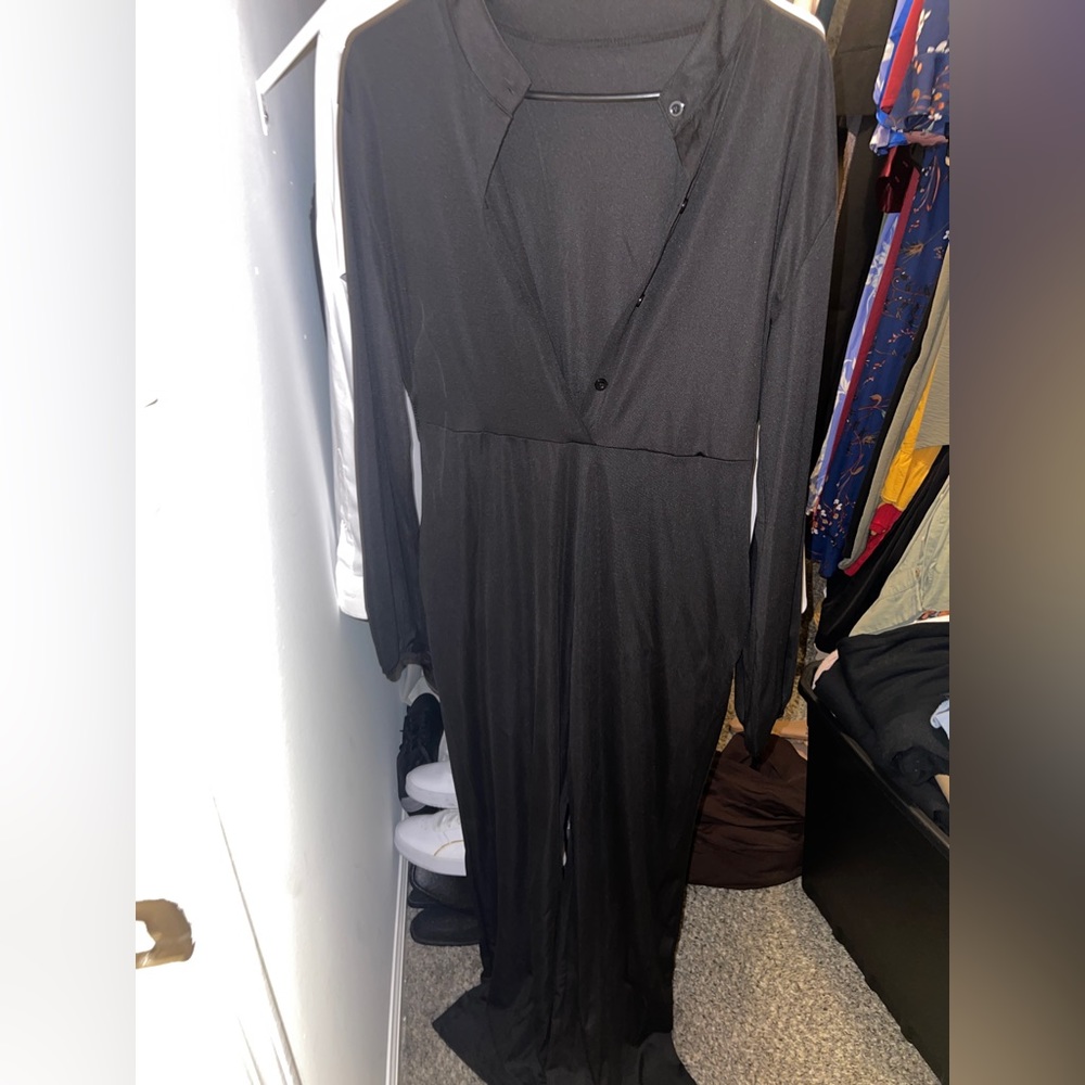 Long sleeve pant jumpsuit